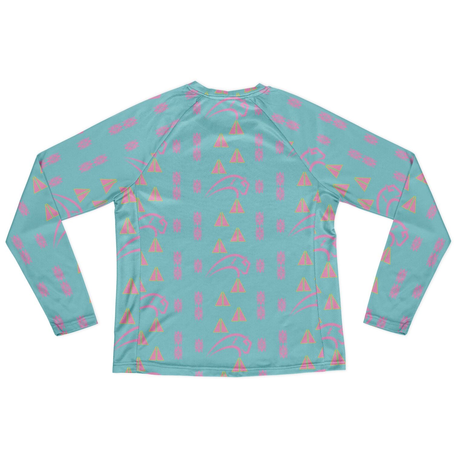 Women's Long Sleeve Performance Shirt - AOP
