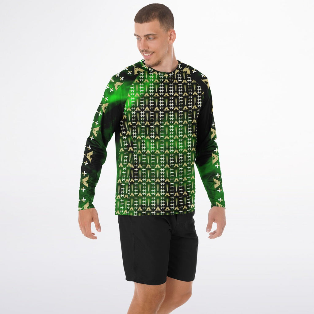 $NiieihiiNookei Men's Long Sleeve Performance Shirt - AOP