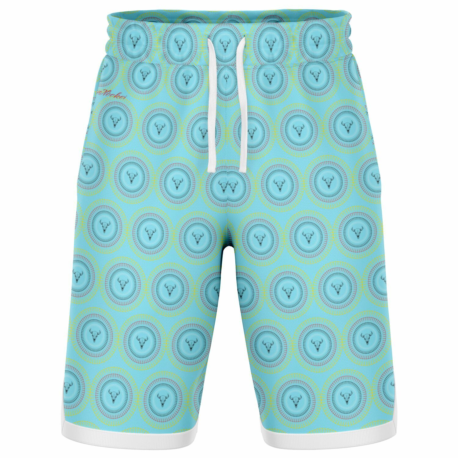 $NiieihiiNookei Basketball Short Rib - AOP 1