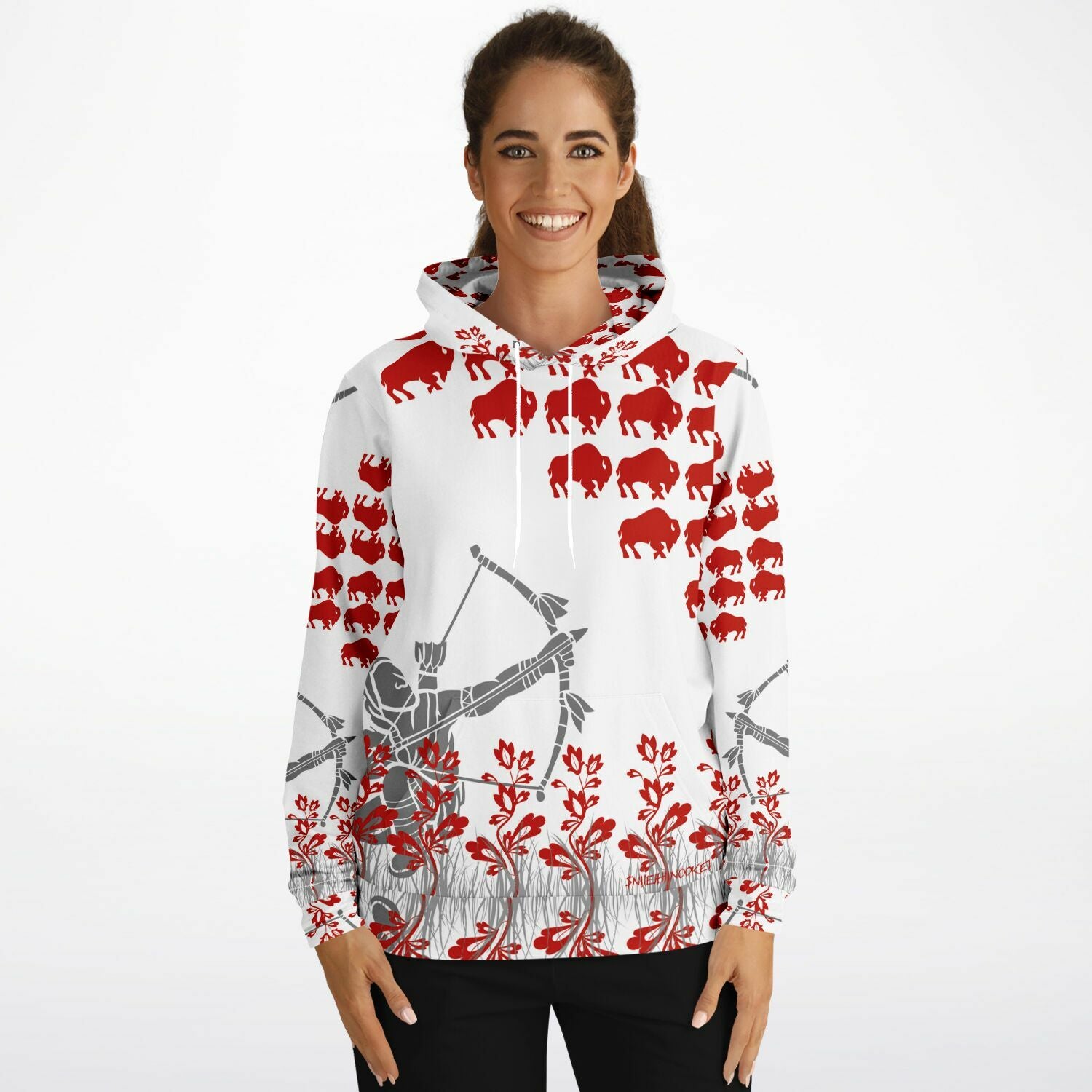 $NiieihiiNookei Athletic Hoodie - AOP