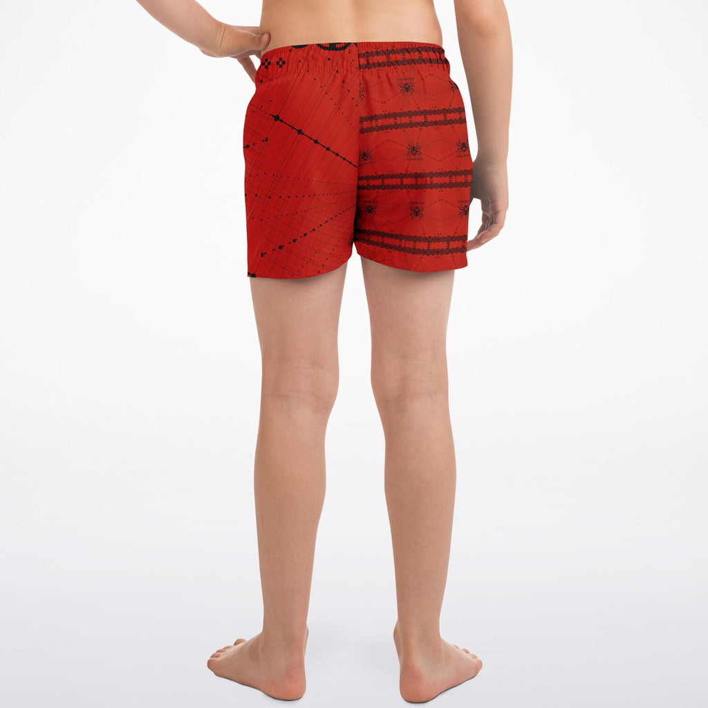 Spyder Kids Swim Trunks - AOP