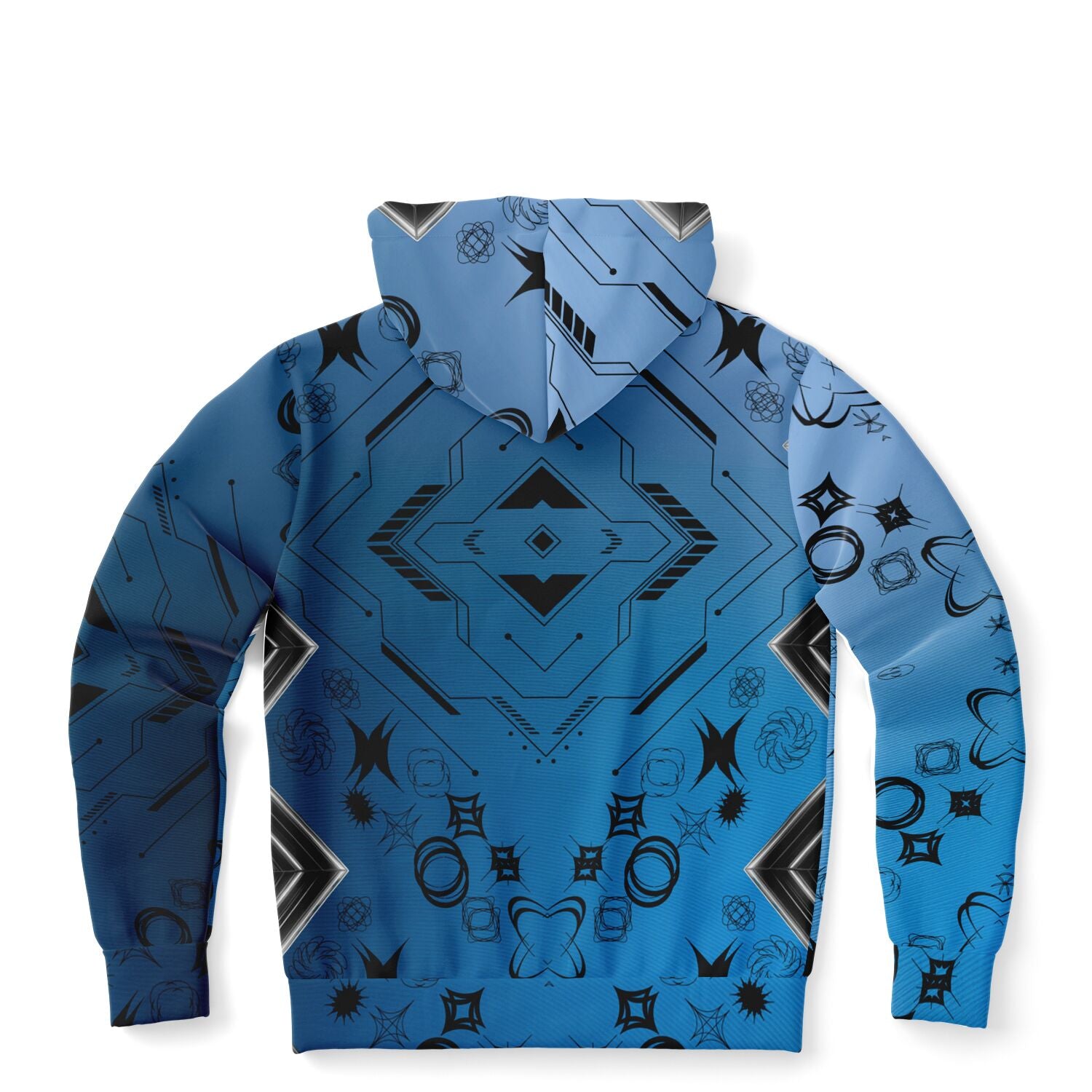$NiieihiiNookei Athletic Zip-Up Hoodie - AOP