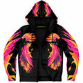 $NiieihiiNookei Microfleece Ziphoodie - AOP