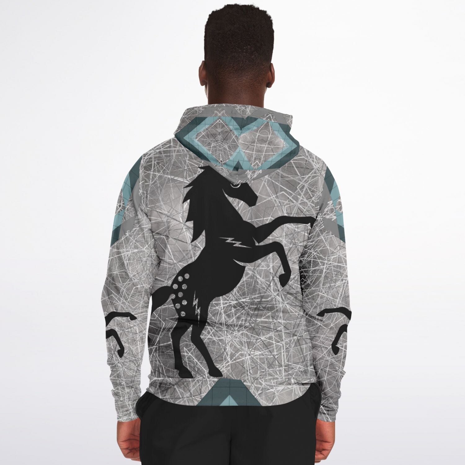 $NiieihiiNookei Fashion Zip-Up Hoodie - AOP