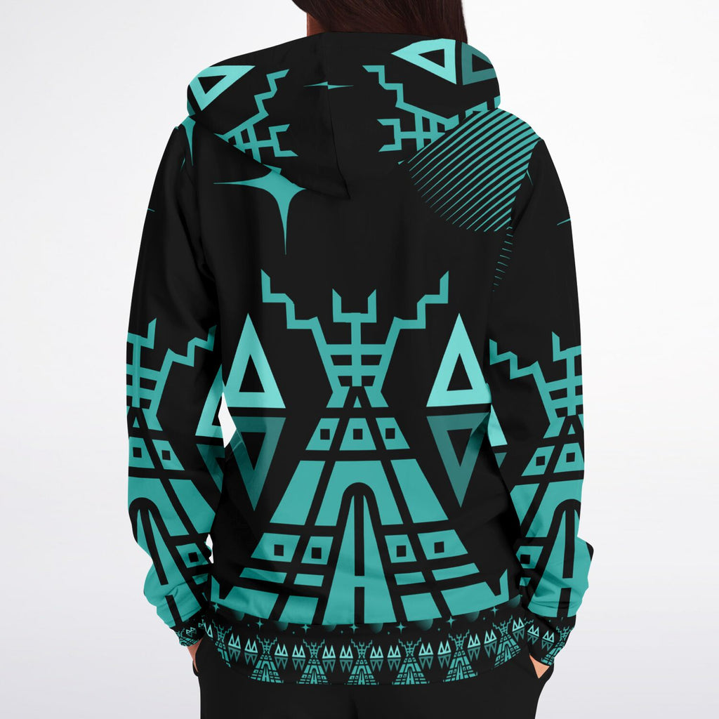 $NiieihiiNookei Fashion Zip-Up Hoodie - AOP