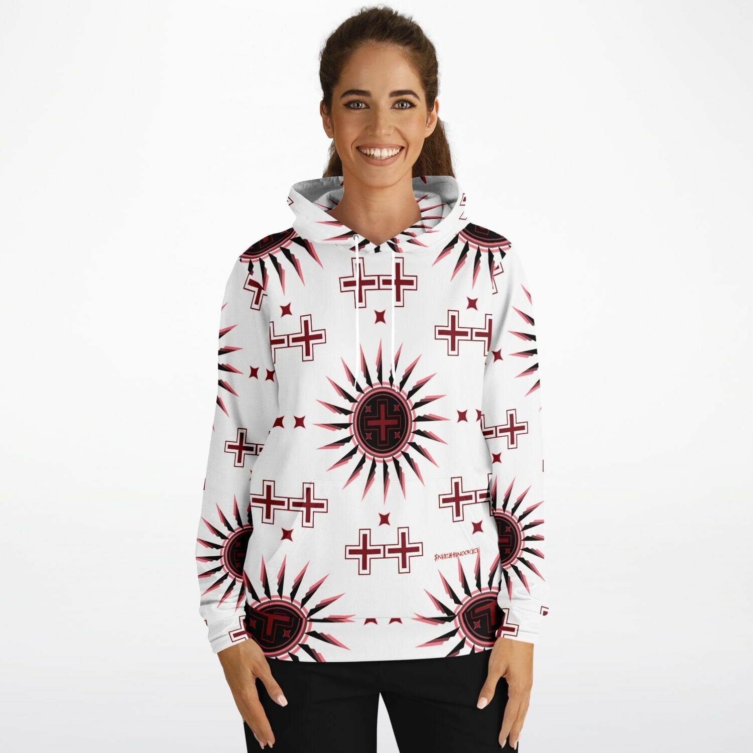 $NiieihiiNookei Athletic Hoodie - AOP