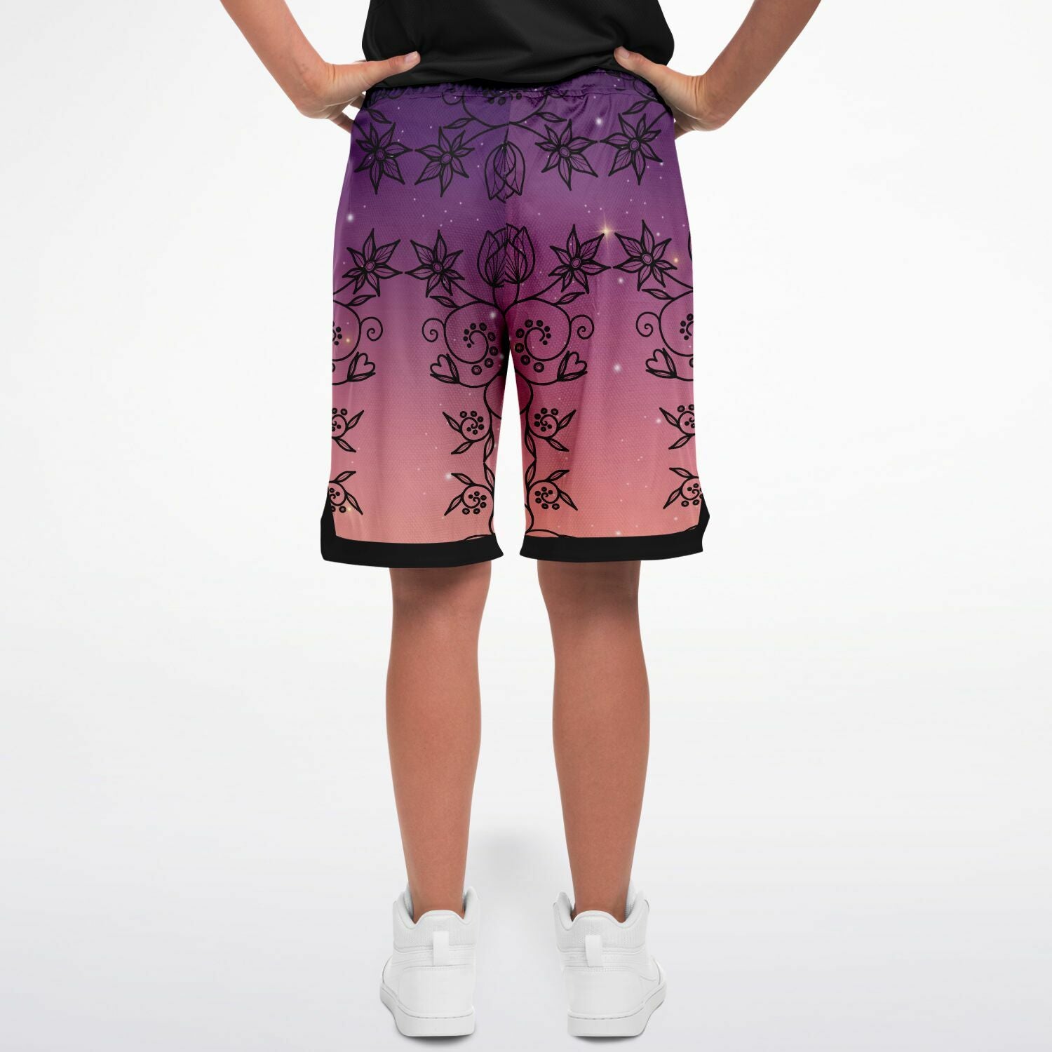 $NiieihiiNookei Basketball Short Rib - AOP