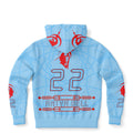 $NiieihiiNookei Athletic Zip-Up Hoodie - AOP