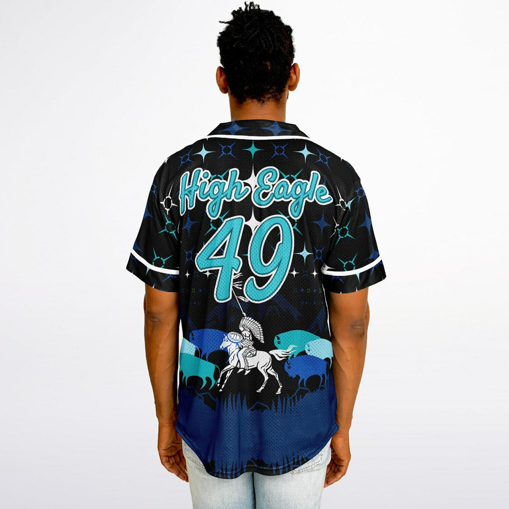 #49 High Eagle Premium Baseball Jersey - AOP