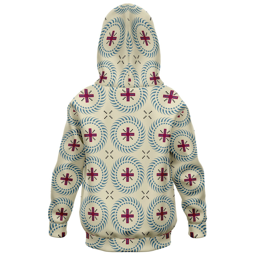 $NiieihiiNookei Athletic Kids Hoodie - AOP