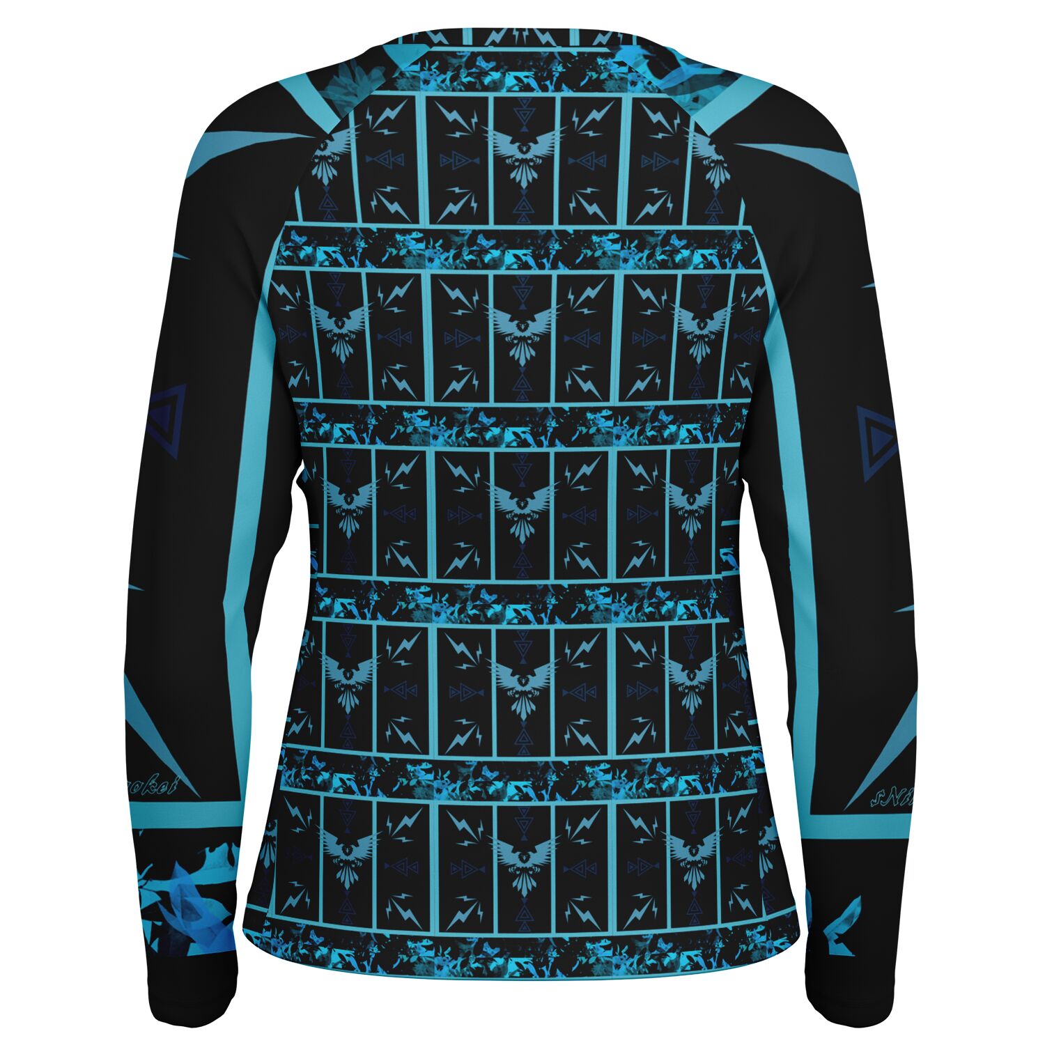 $NiieihiiNookei Women's Long Sleeve Performance Shirt - AOP