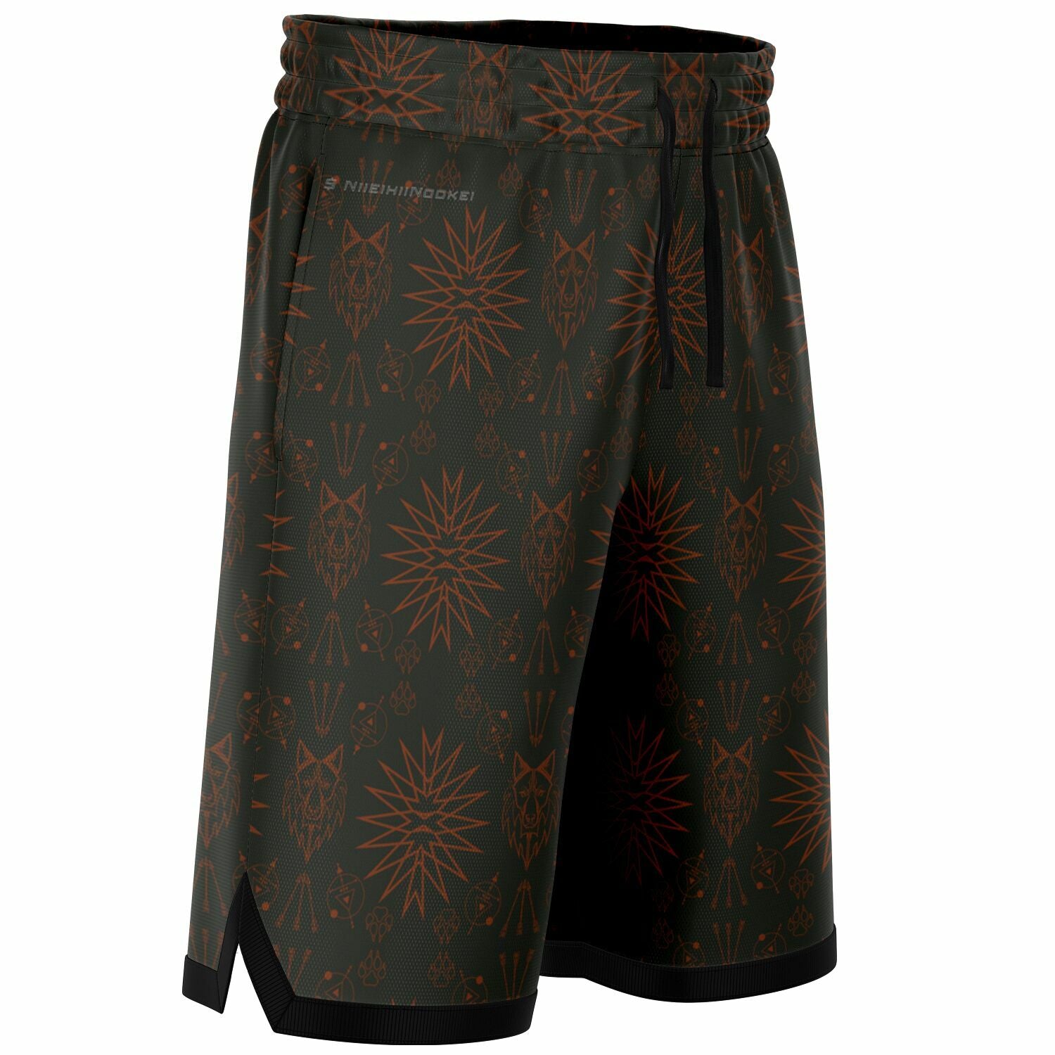 $NiieihiiNookei Basketball Short Rib - AOP