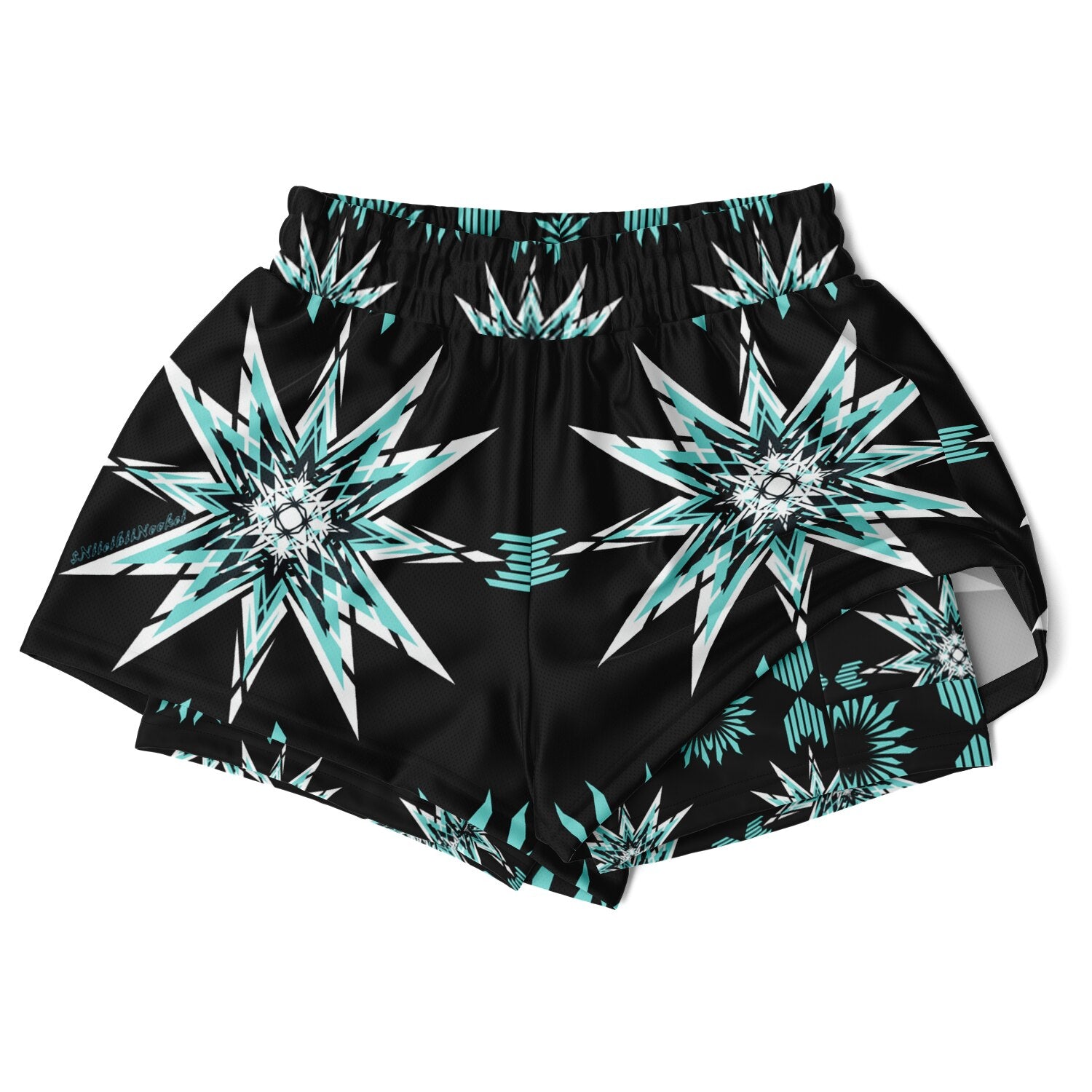 $NiieihiiNookei Women's 2-in-1 Shorts - AOP