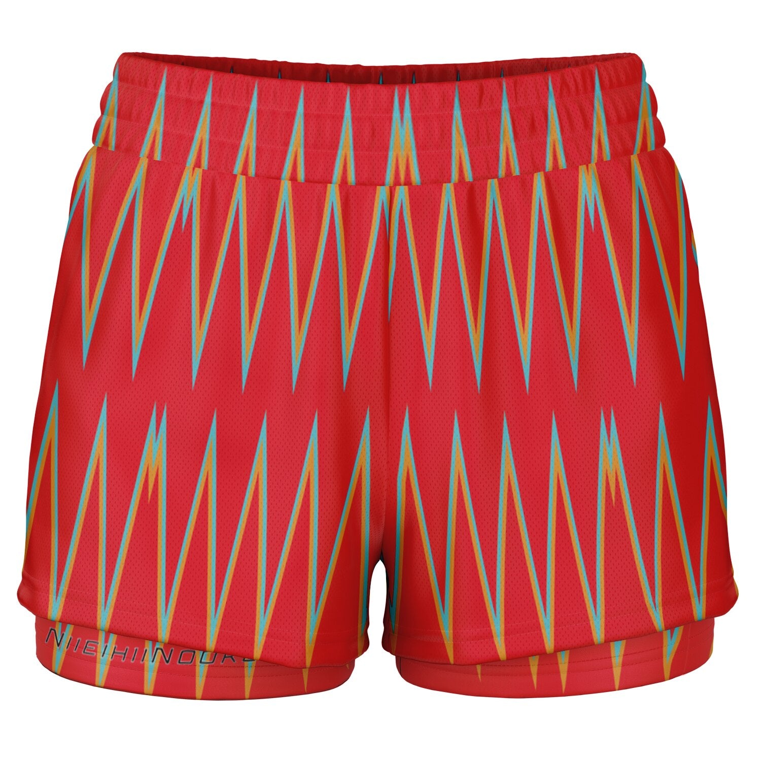 $NiieihiiNookei Women's 2-in-1 Shorts - AOP