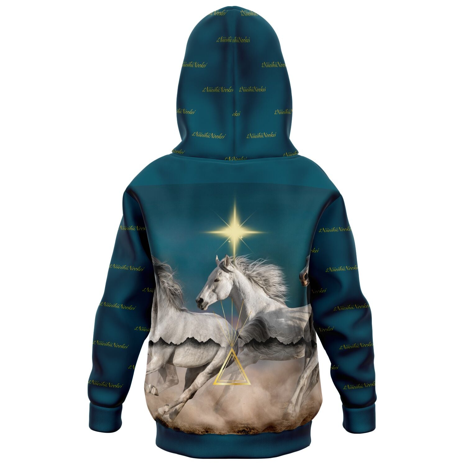 $NiieihiiNookei Fashion Kids Hoodie - AOP