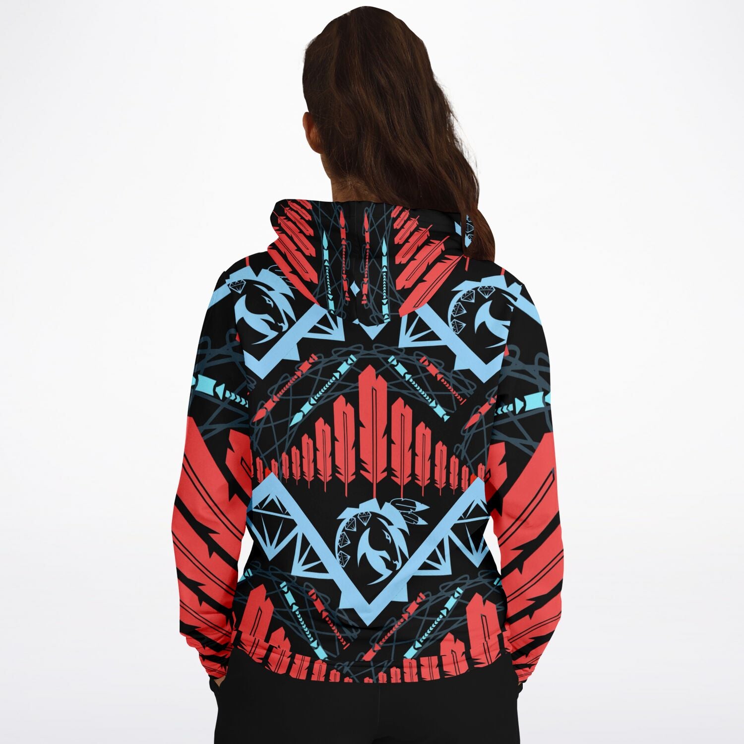 $NiieihiiNookei Athletic Hoodie - AOP