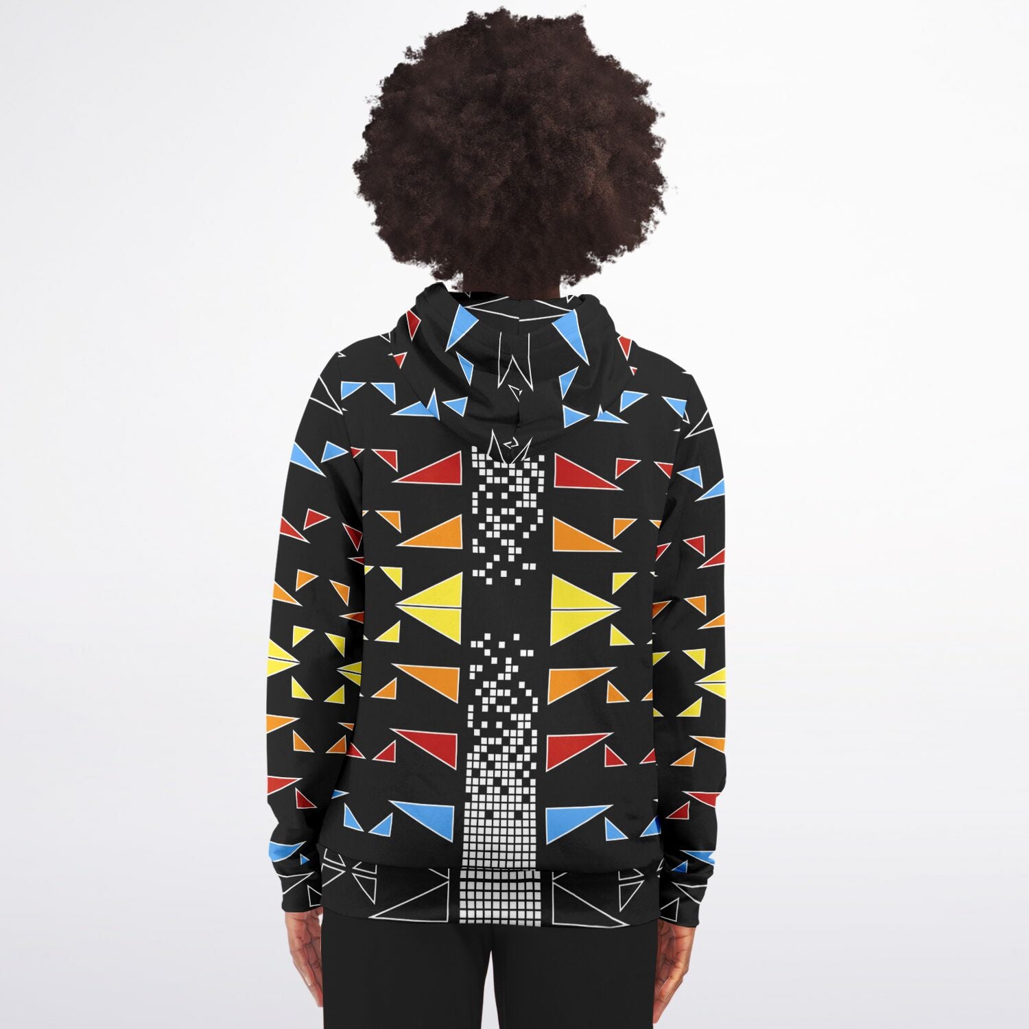 $NiieihiiNookei Fashion Zip-Up Hoodie - AOP
