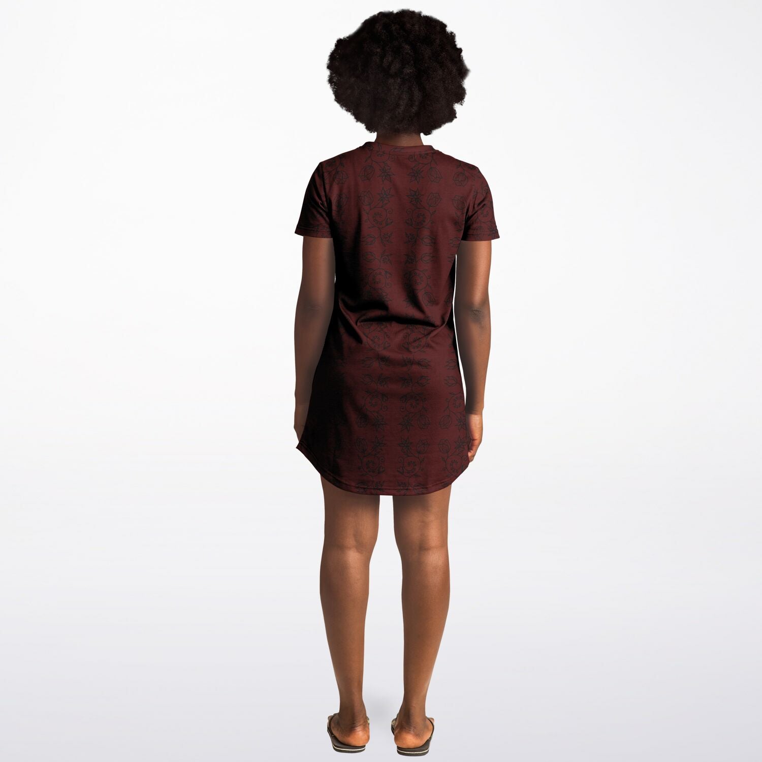 $NiieihiiNookei T-Shirt Dress - AOP