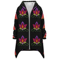 Fashion Elongated Hooded Cloak - AOP