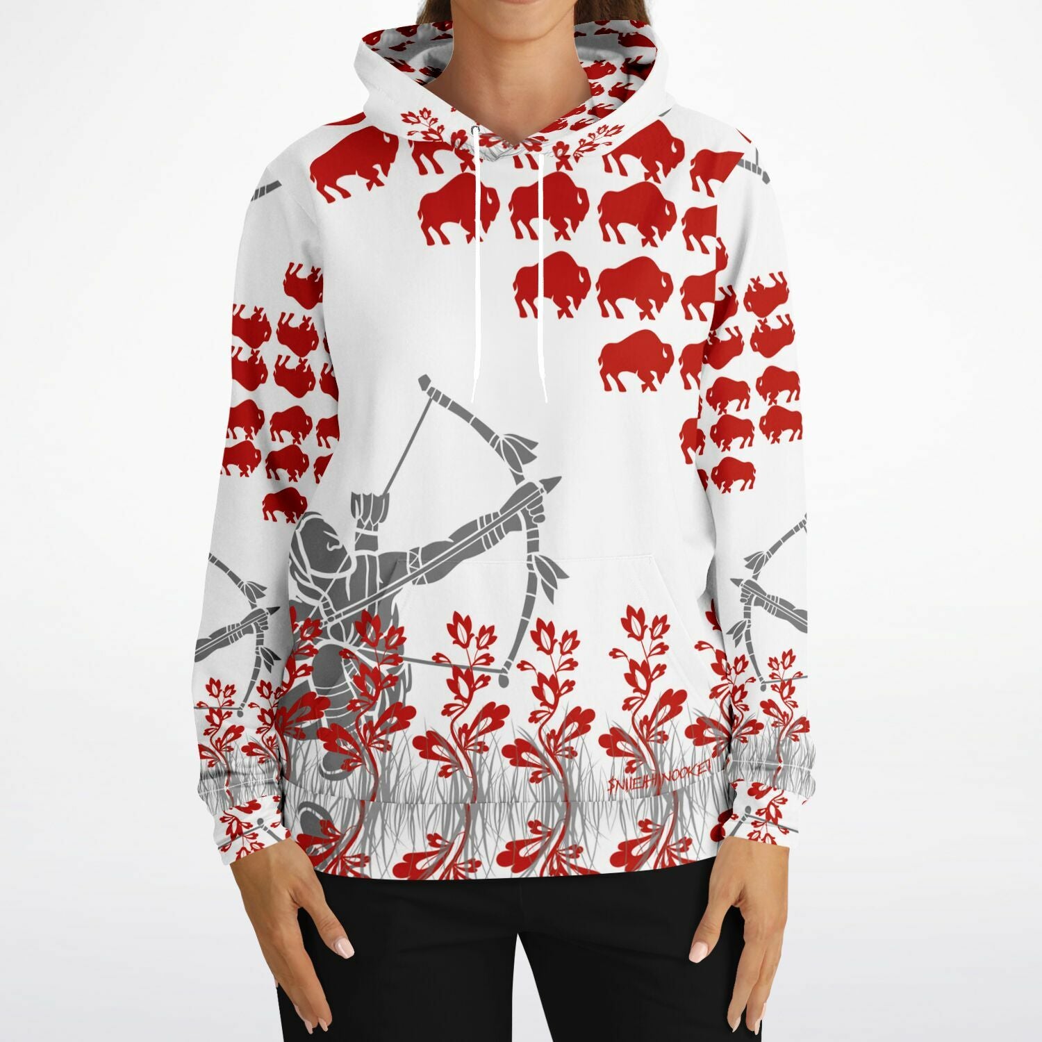 $NiieihiiNookei Athletic Hoodie - AOP