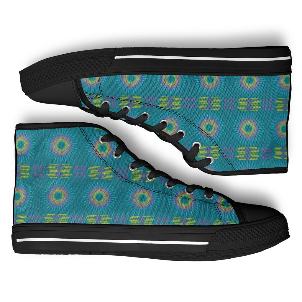 $NiieihiiNookei Urban Peak High Top Shoes - AOP