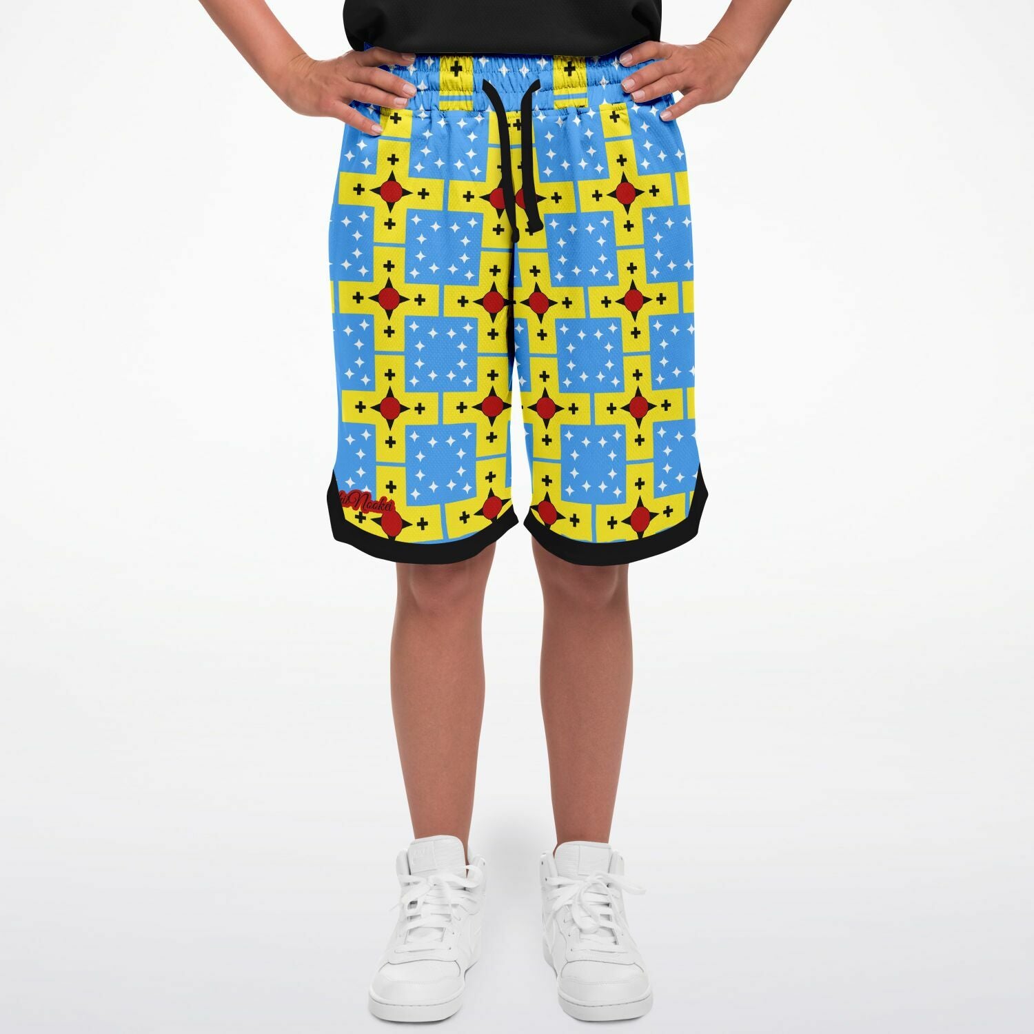 $NiieihiiNookei Basketball Short Rib - AOP