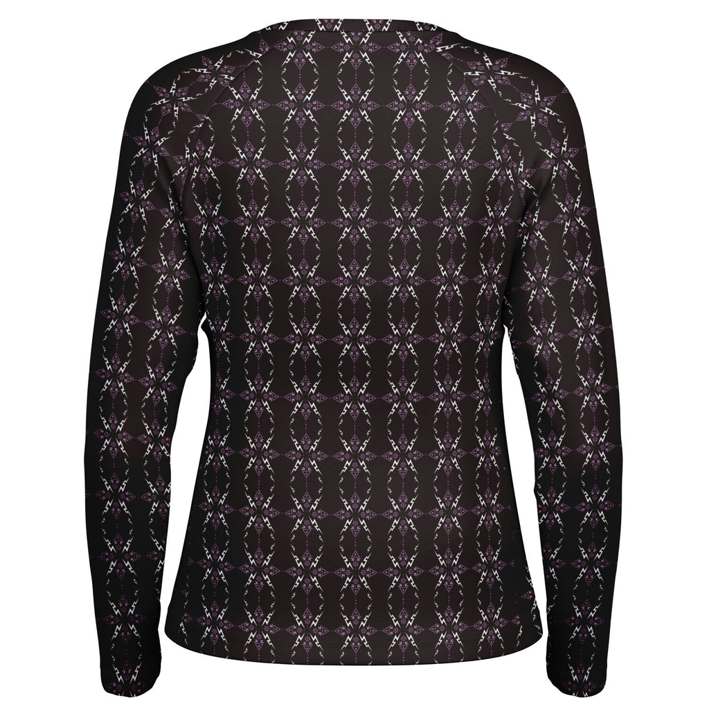 $NiieihiiNookei Women's Long Sleeve Performance Shirt - AOP