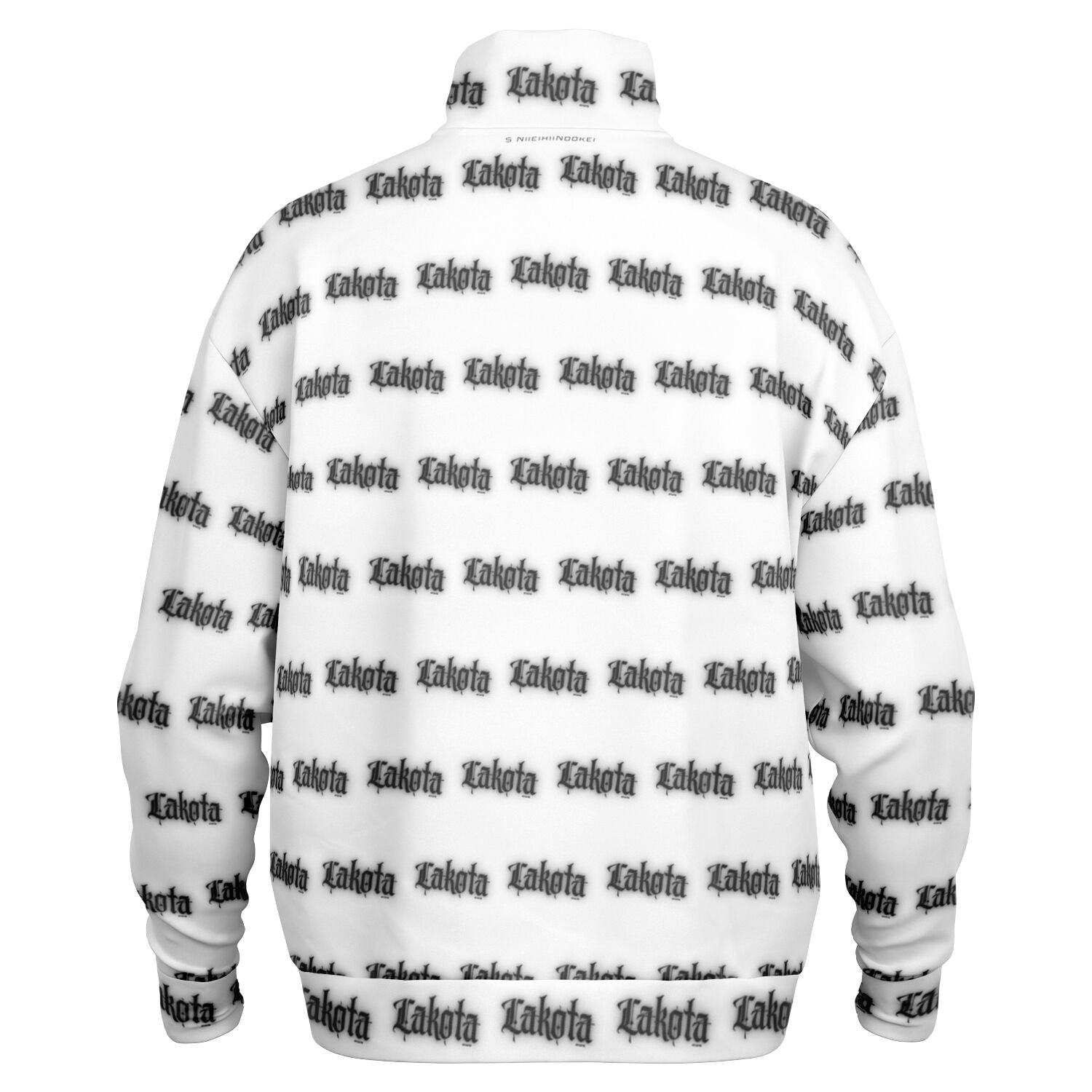 $NiieihiiNookei Heavyweight Oversized Quarter Zip Sweatshirt - AOP
