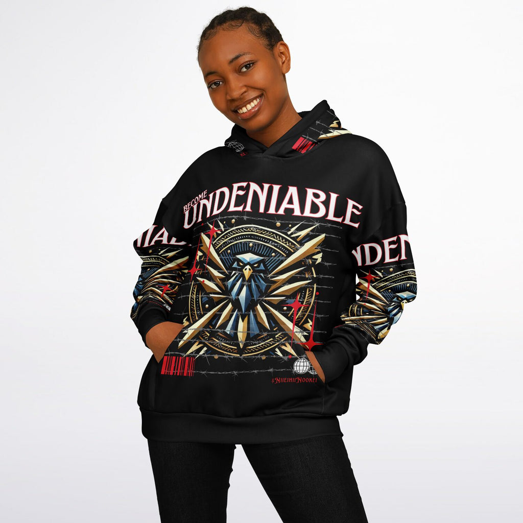 $NiieihiiNookei Heavyweight Oversized Hoodie - AOP