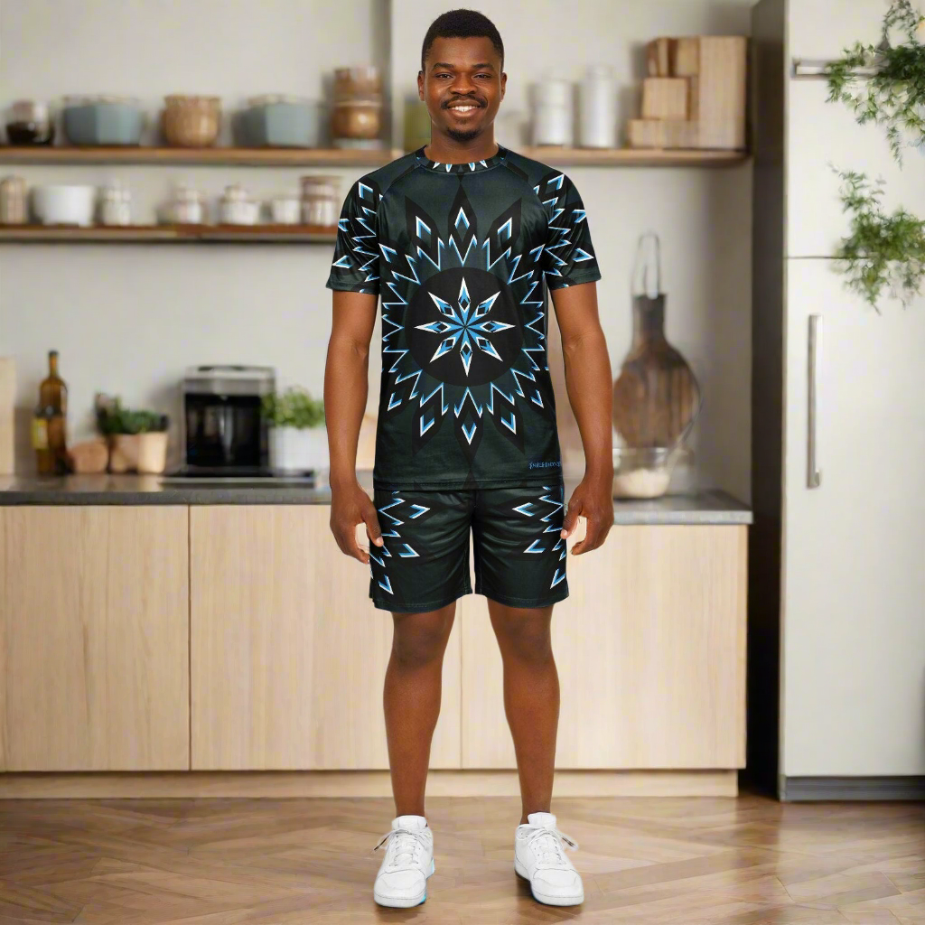 $NiieihiiNookei Men's Active Set - AOP