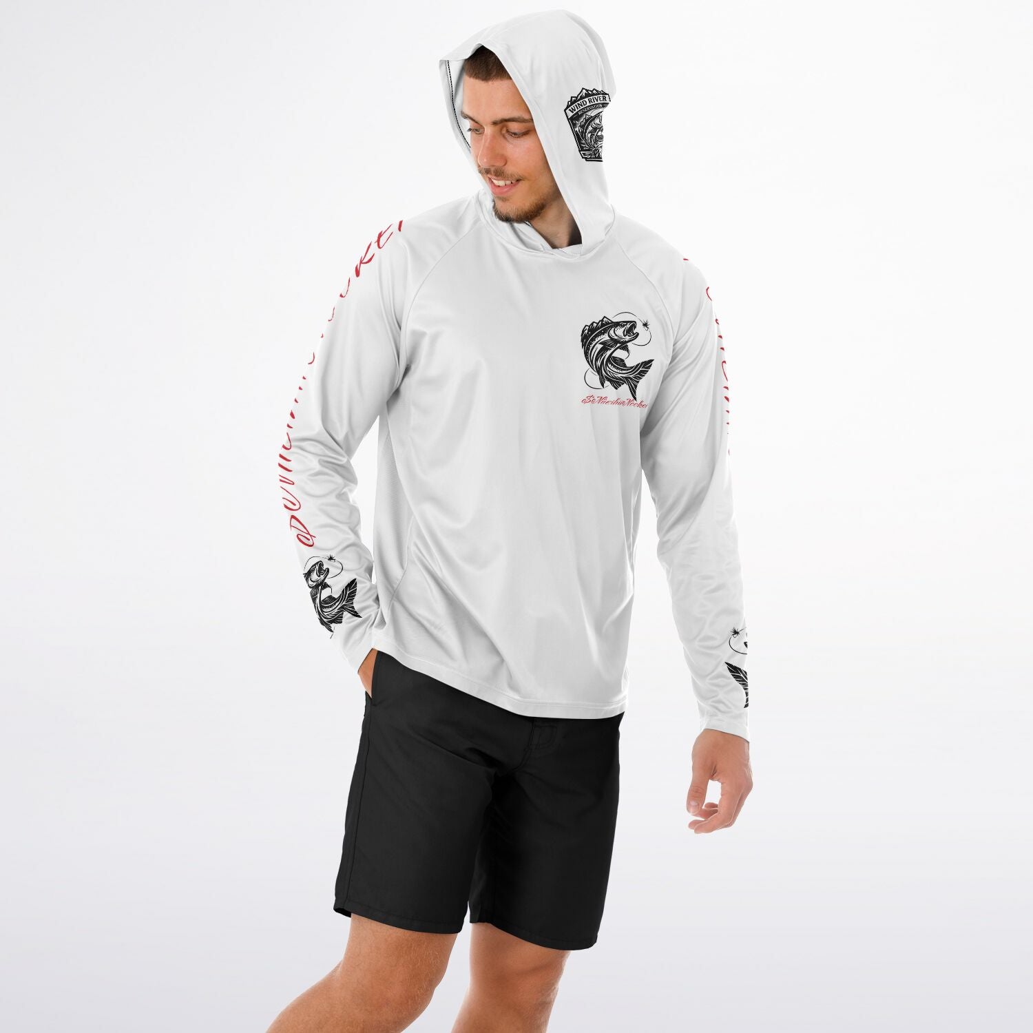 $NiieihiiNookei Performance Fishing Hoodie UPF40+