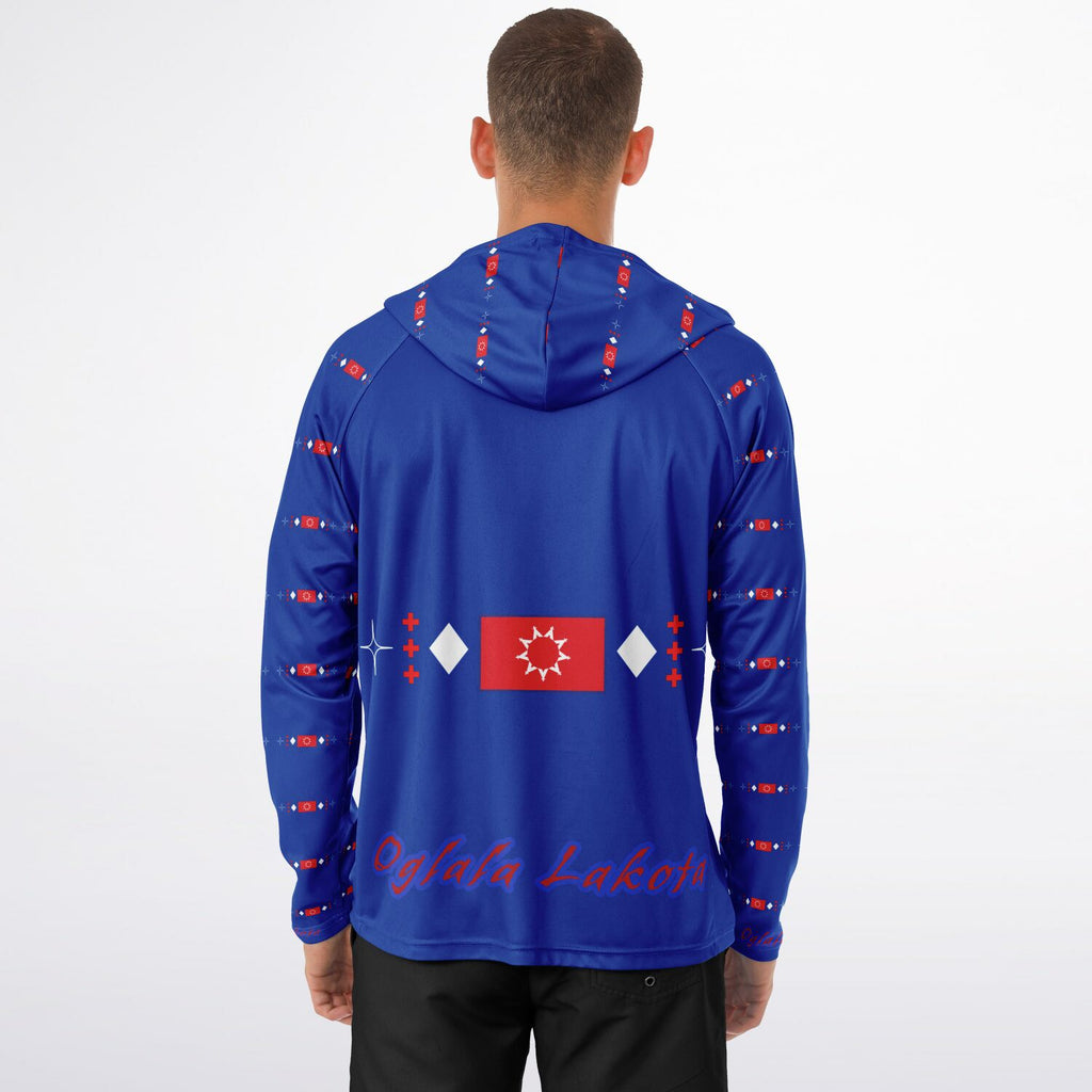 Oglala Sioux Tribe Logo Performance Hoodie - AOP