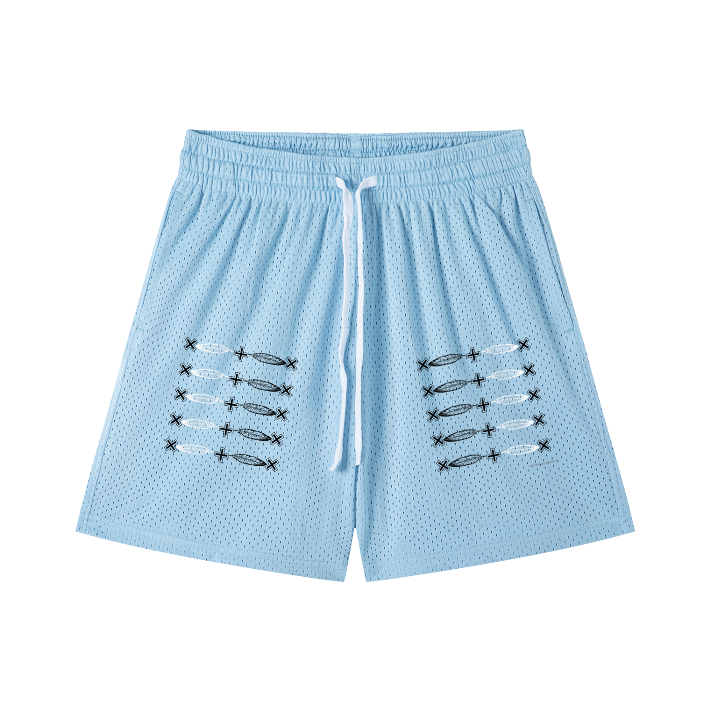 $NiieihiiNookeiMesh Drawstring Shorts