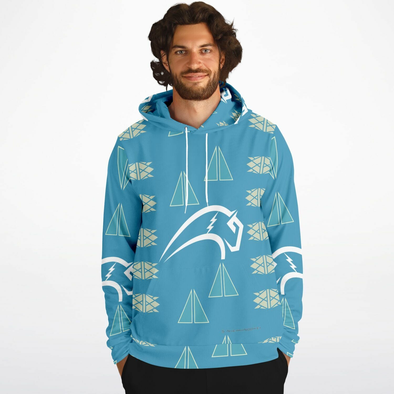 $NiieihiiNookei Athletic Hoodie - AOP