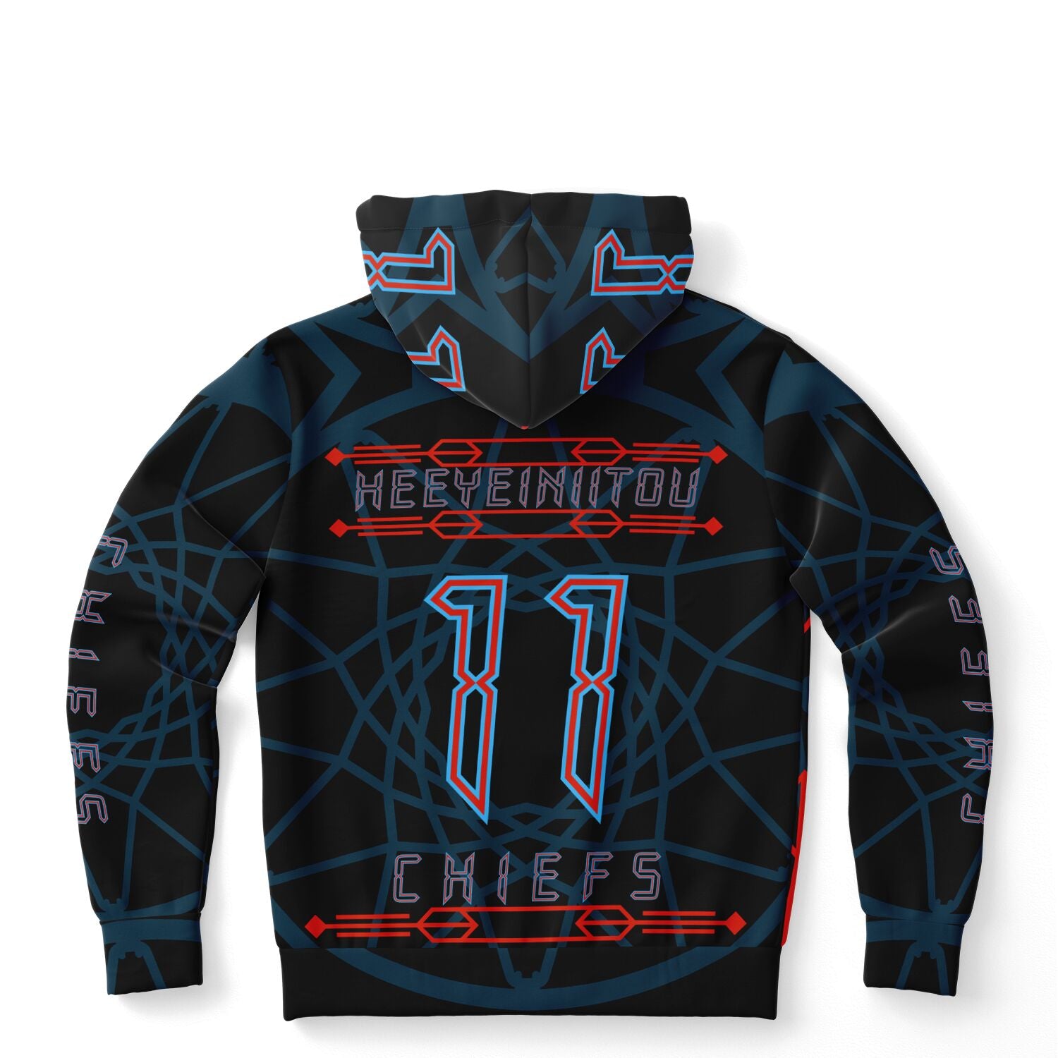 $NiieihiiNookei Athletic Hoodie - AOP