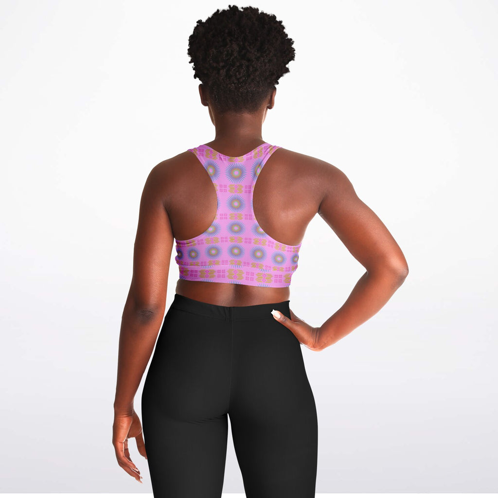 $NiieihiiNookei Padded Sports Bra - AOP
