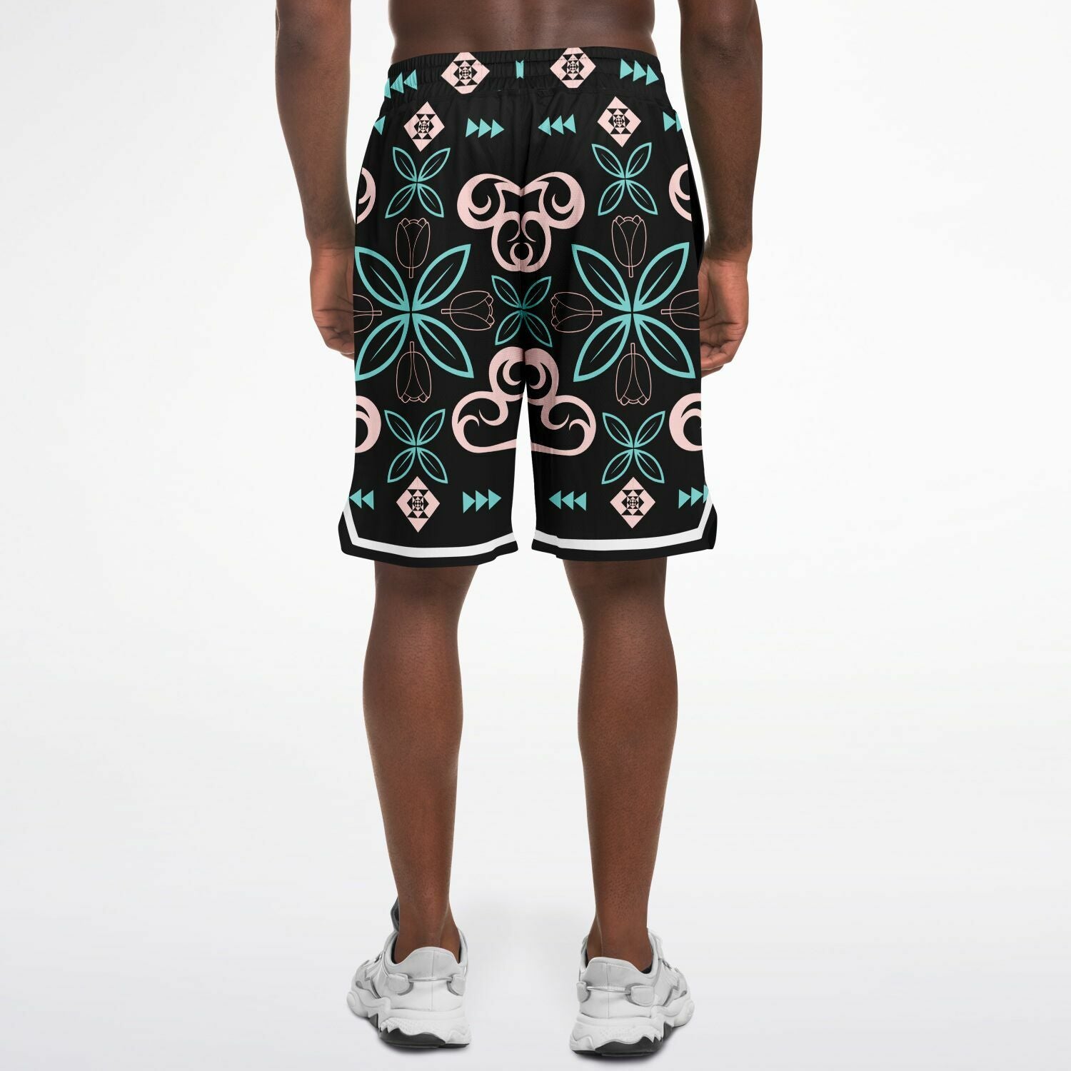 $NiieihiiNookei Basketball Short Rib - AOP