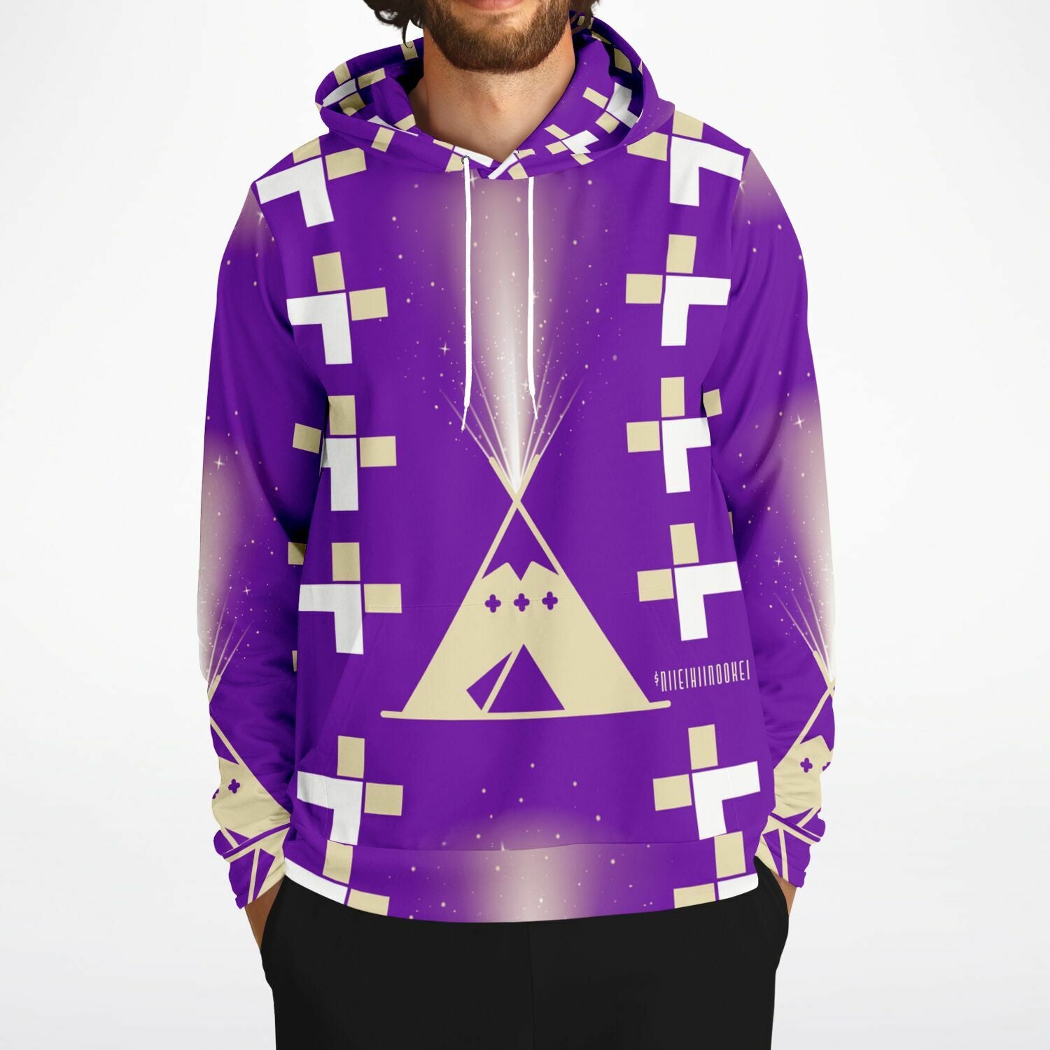 $NiieihiiNookei Athletic Hoodie - AOP