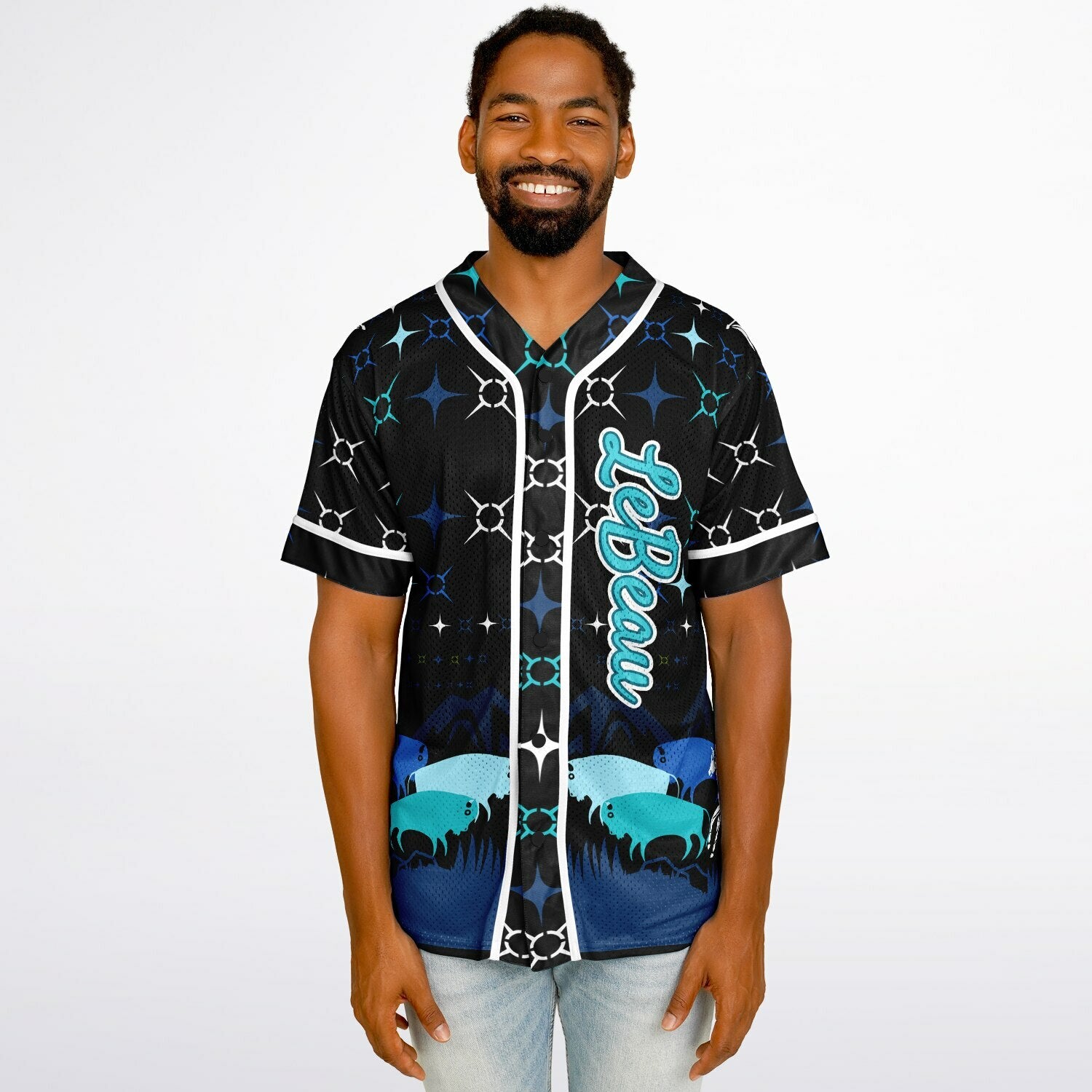 #13 Lebeau Premium Baseball Jersey - AOP
