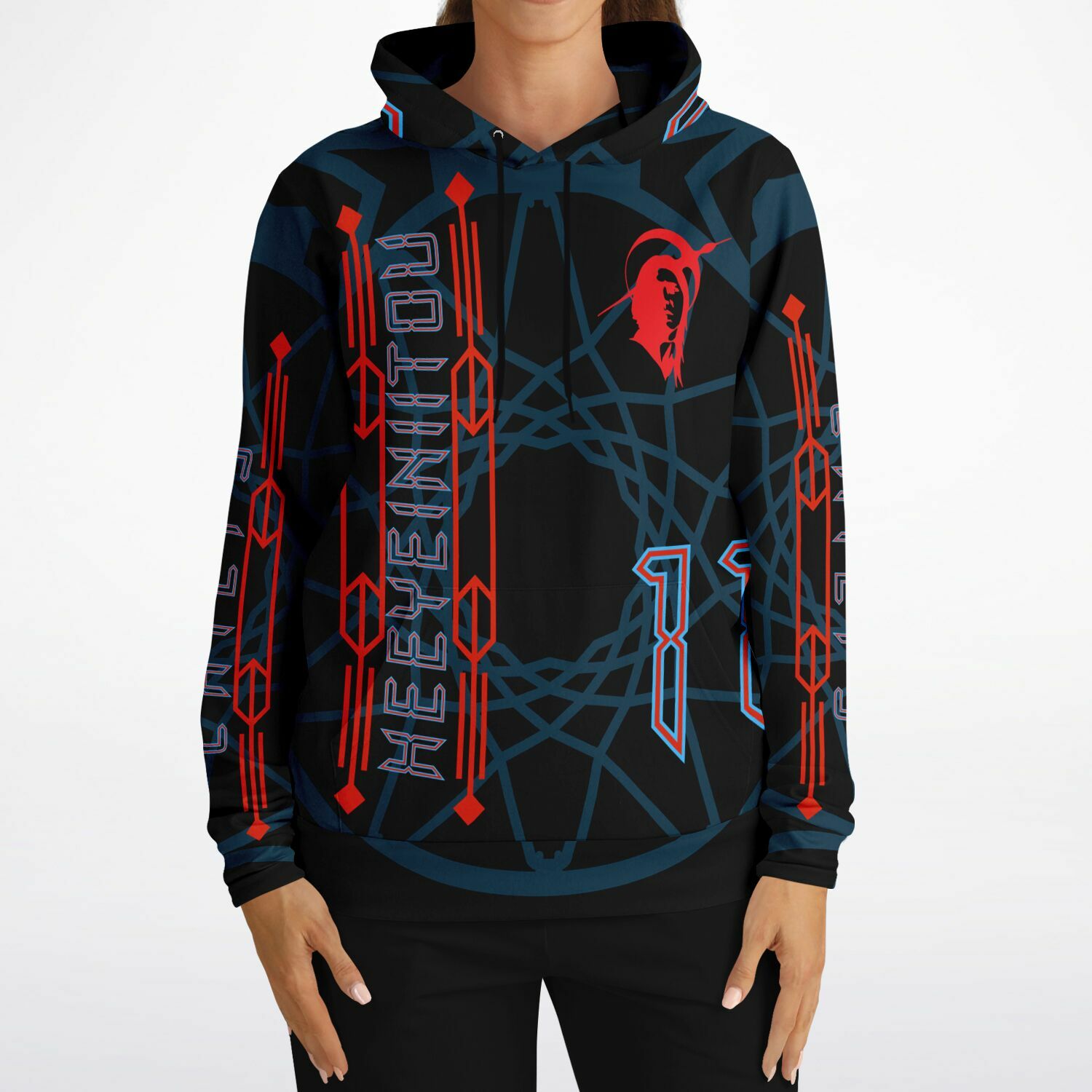 $NiieihiiNookei Athletic Hoodie - AOP