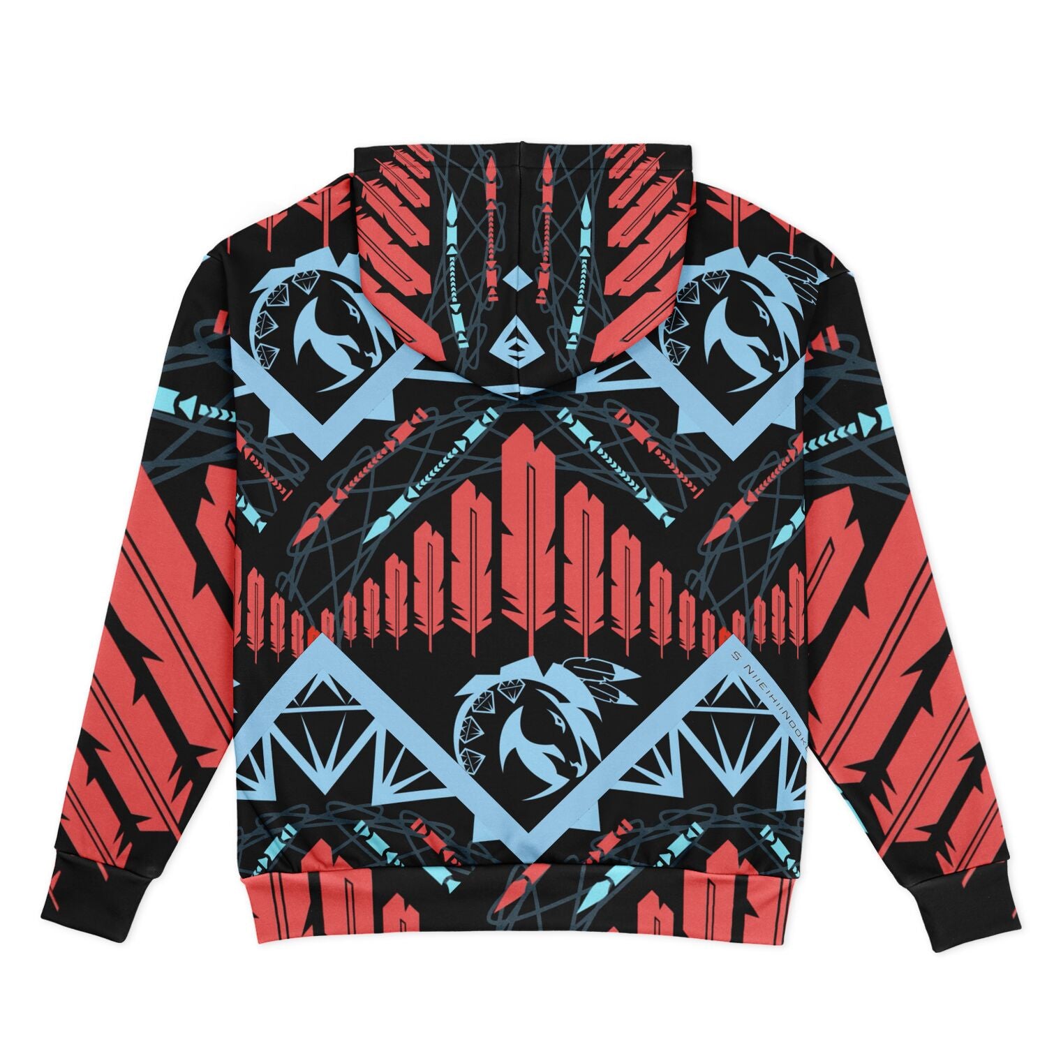 $NiieihiiNookei #Heavyweight Oversized Hoodie - AOP