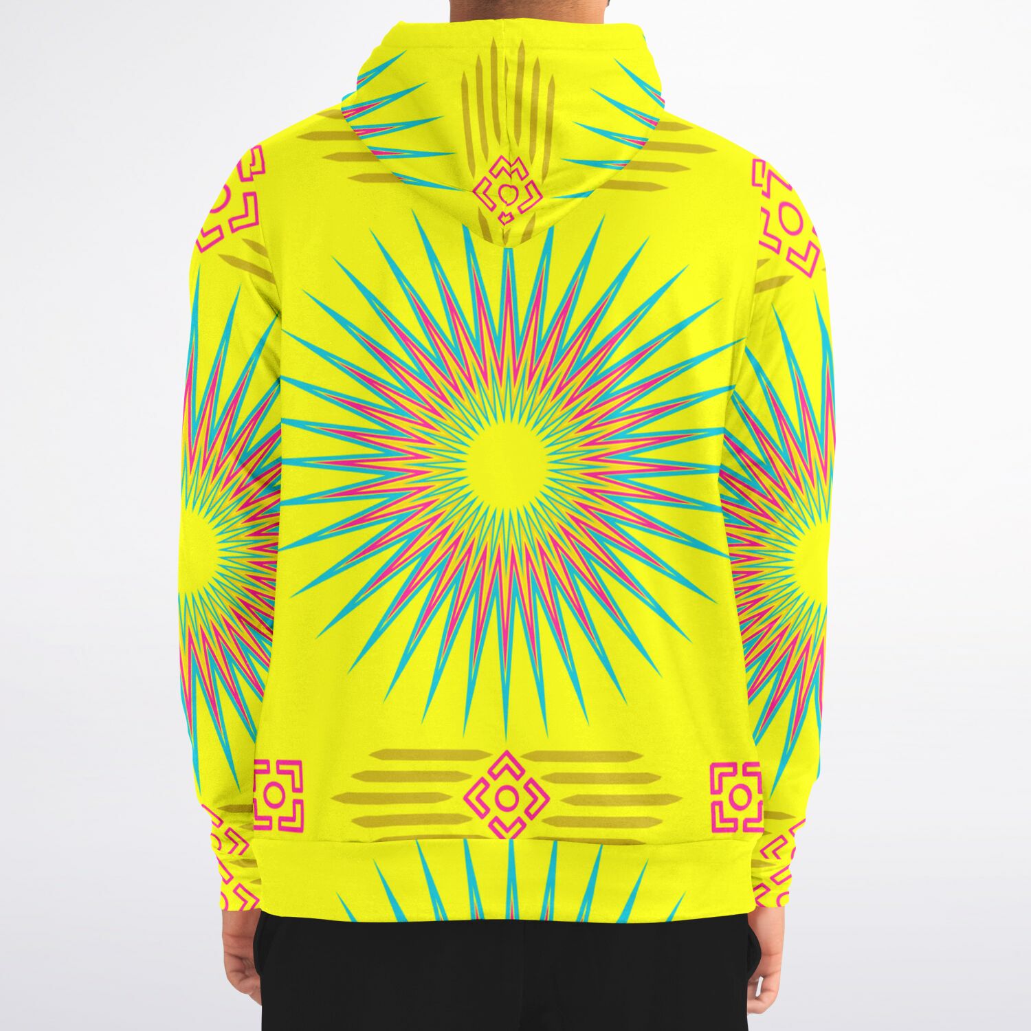 $NiieihiiNookei Fashion Zip-Up Hoodie - AOP