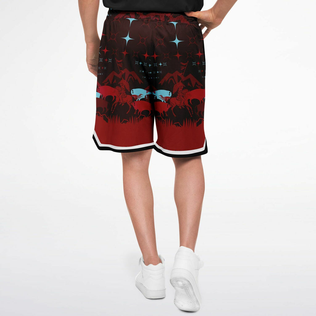 $NiieihiiNookei Basketball Short Rib - AOP
