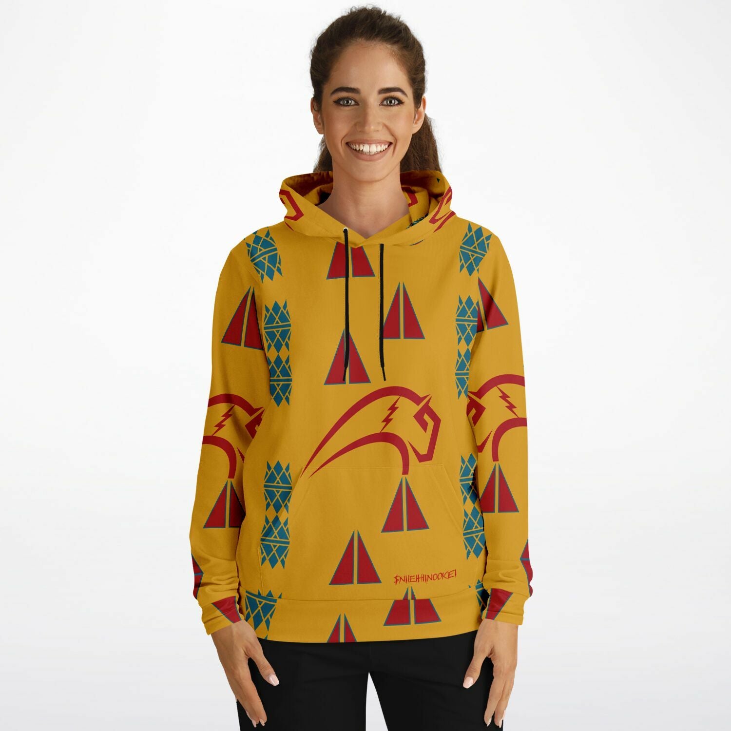 $NiieihiiNookei Athletic Hoodie - AOP
