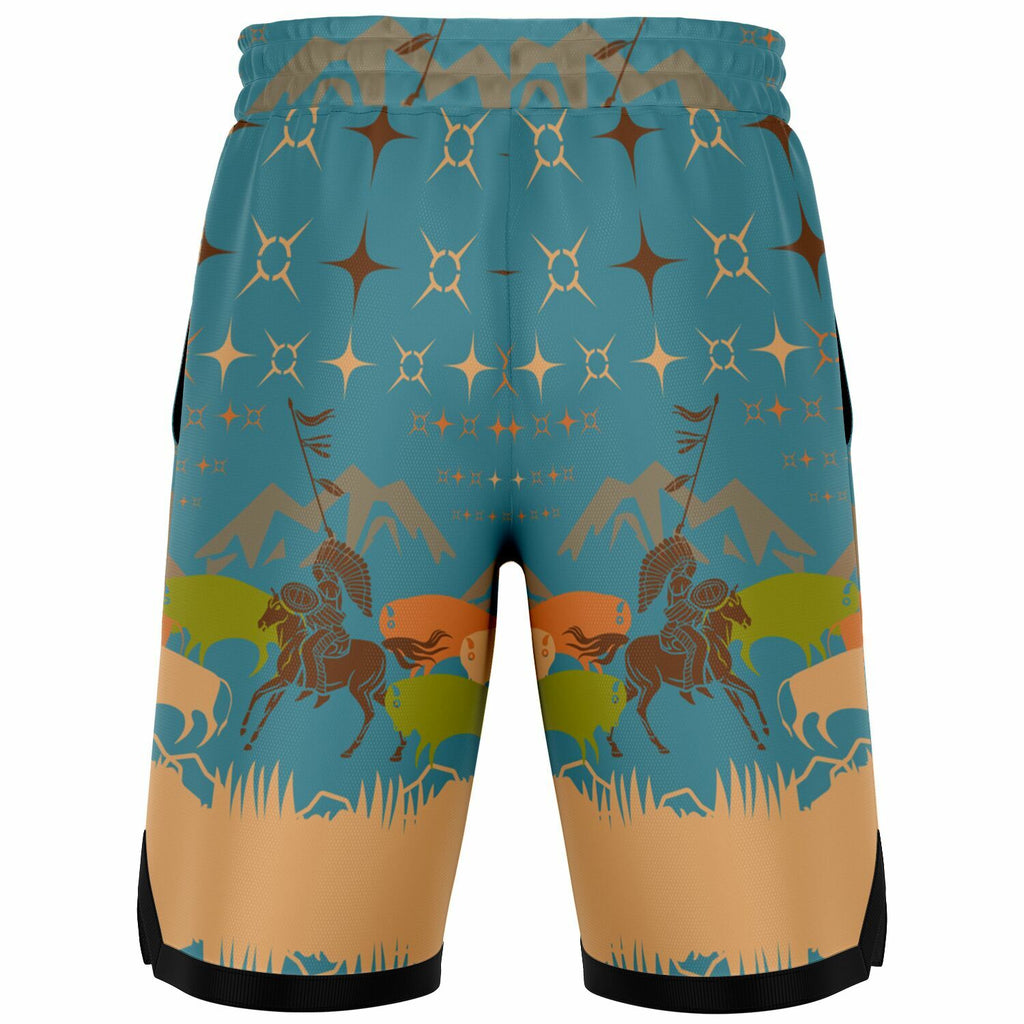 $NiieihiiNookei Basketball Short Rib - AOP