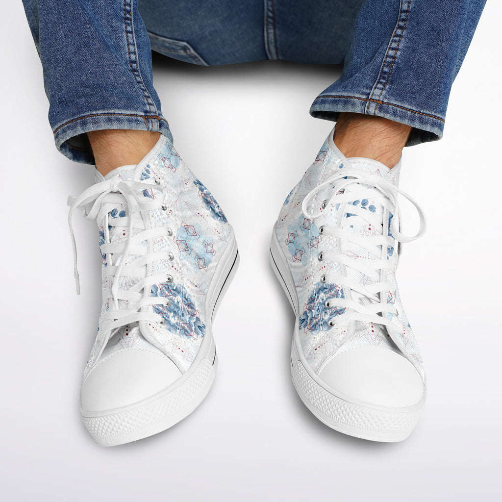 $NiieiihiiNookei Urban Peak High Top Shoes - AOP