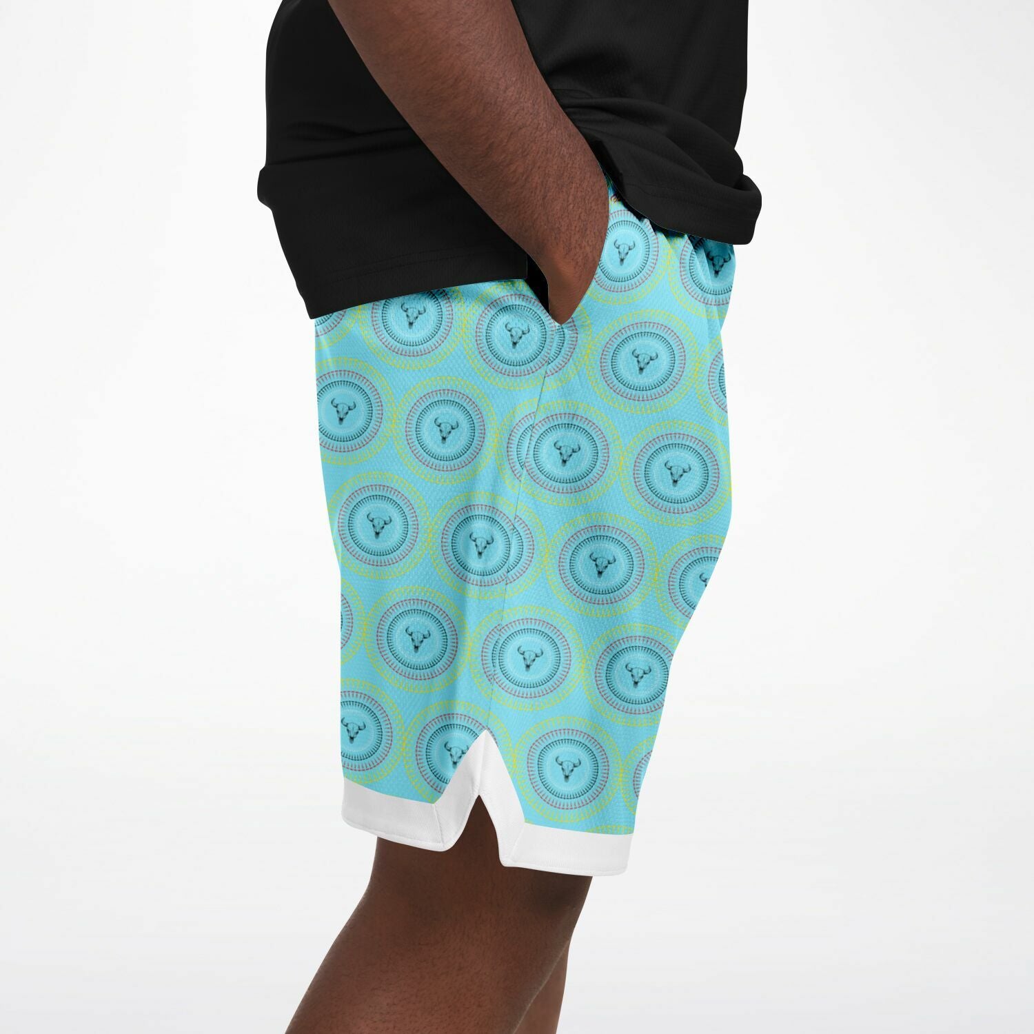 $NiieihiiNookei Basketball Short Rib - AOP 1