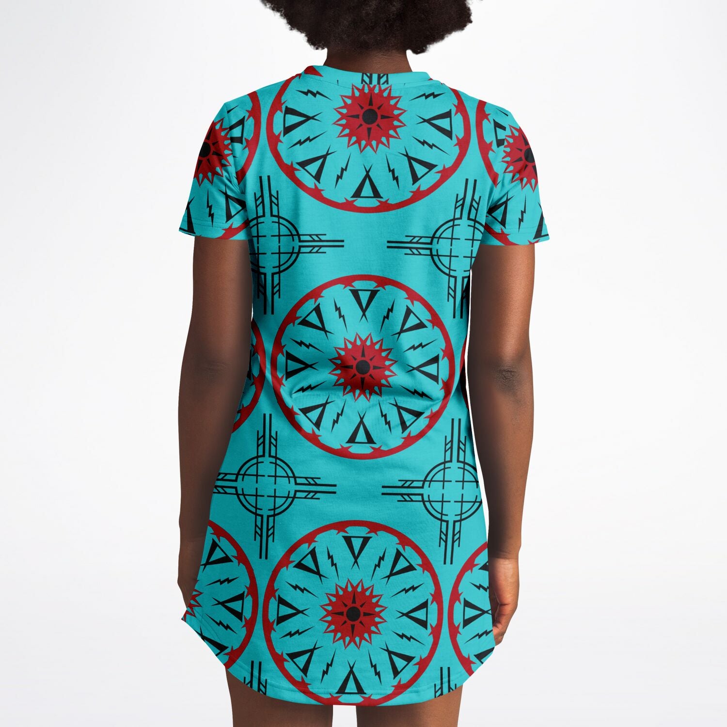 $NiieihiiNookei T-Shirt Dress - AOP