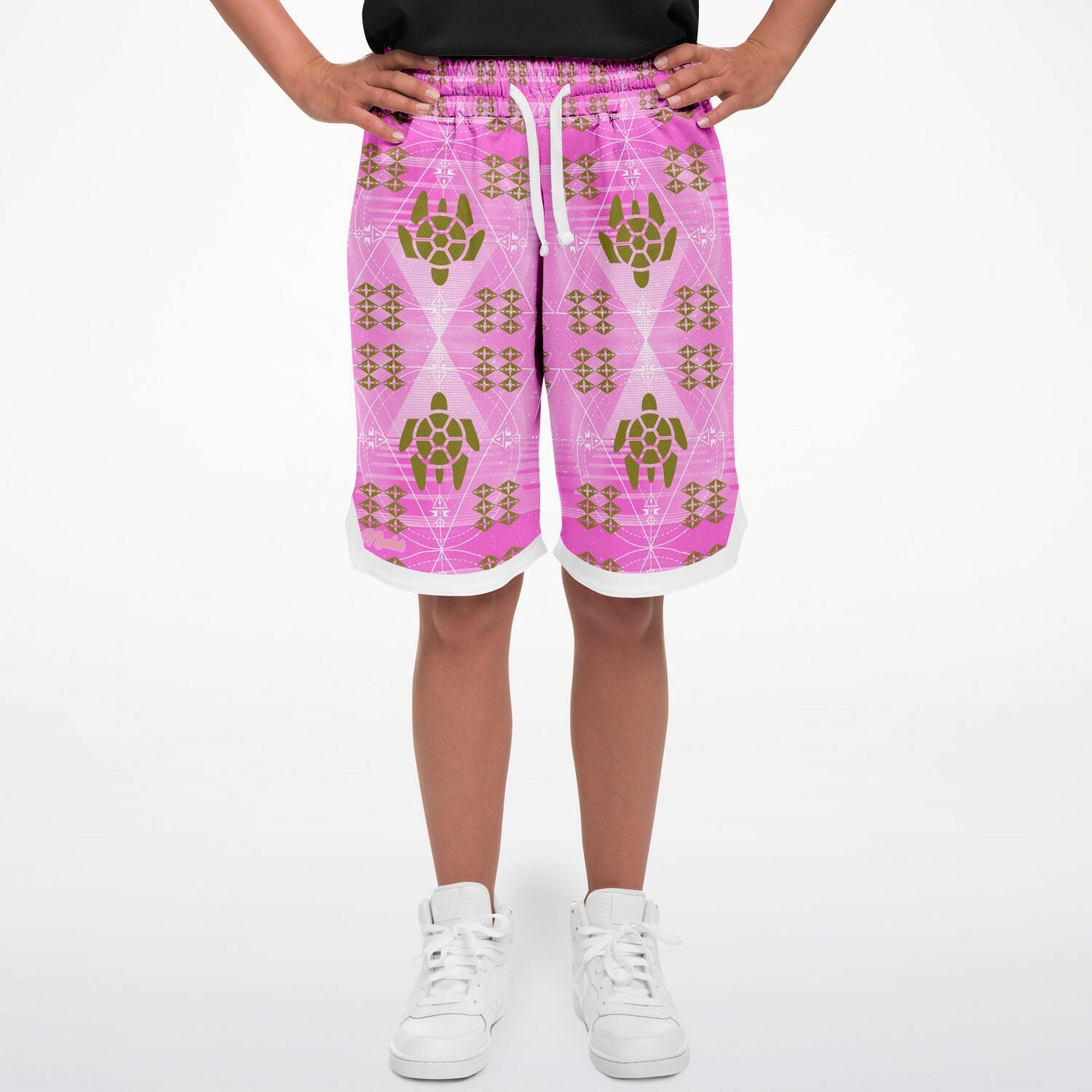 $NiieihiiNookei Basketball Short Rib - AOP