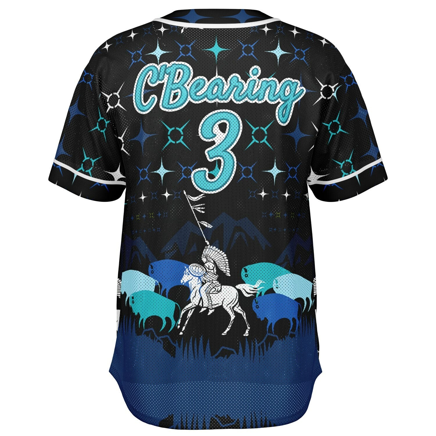 #3 C'Bearing Premium Baseball Jersey - AOP